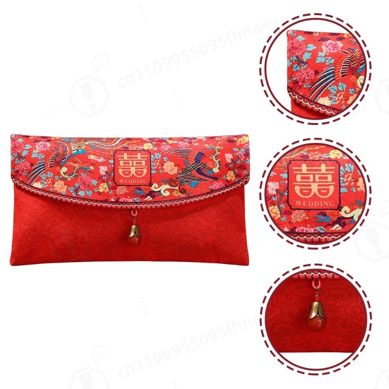 Wedding Envelopes - Enveloppes rouges de style chinois, paquets