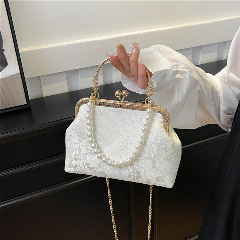 Wedding Vendor - Vintage classique dentelle sac perle sacs