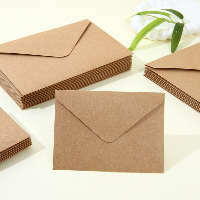Wedding Supply Business - Enveloppes en papier Kraft 140g, 50