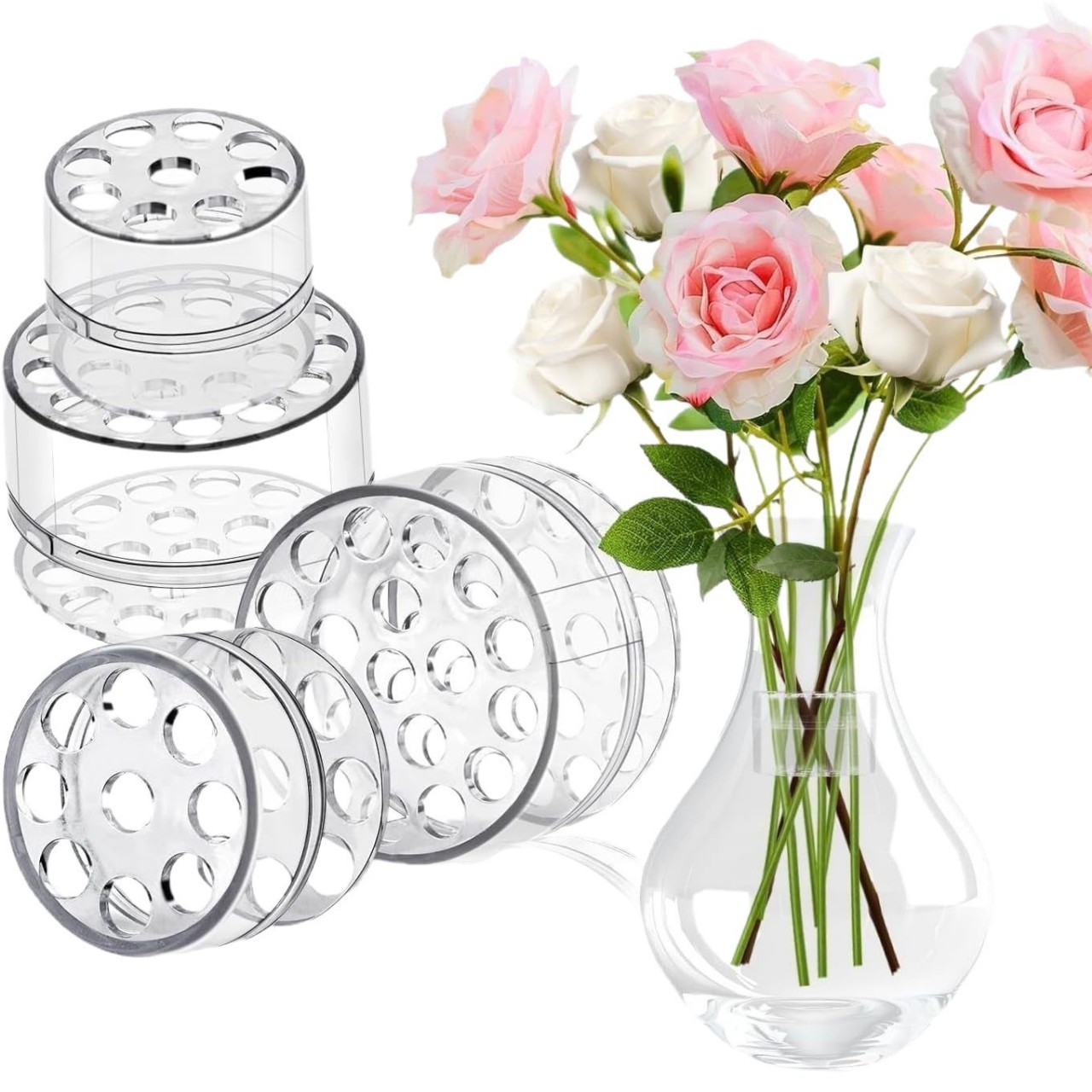 Flower Girl Basket - Support de tige en spirale pour