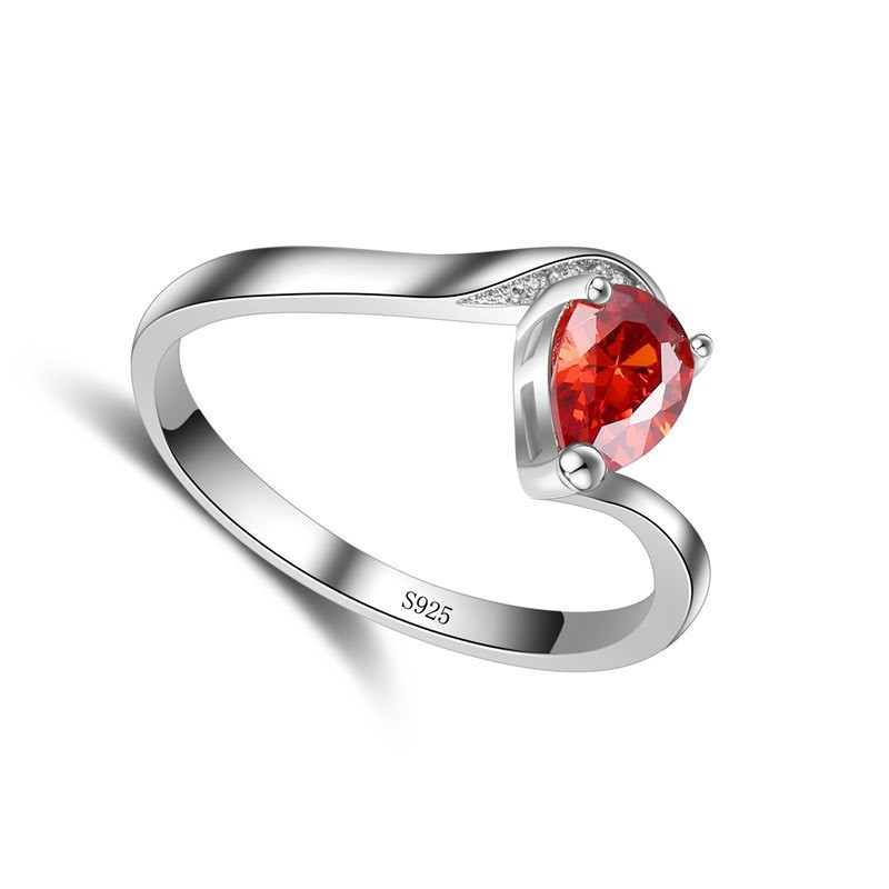 Wedding Z - Bague en argent Sterling 925 pour
