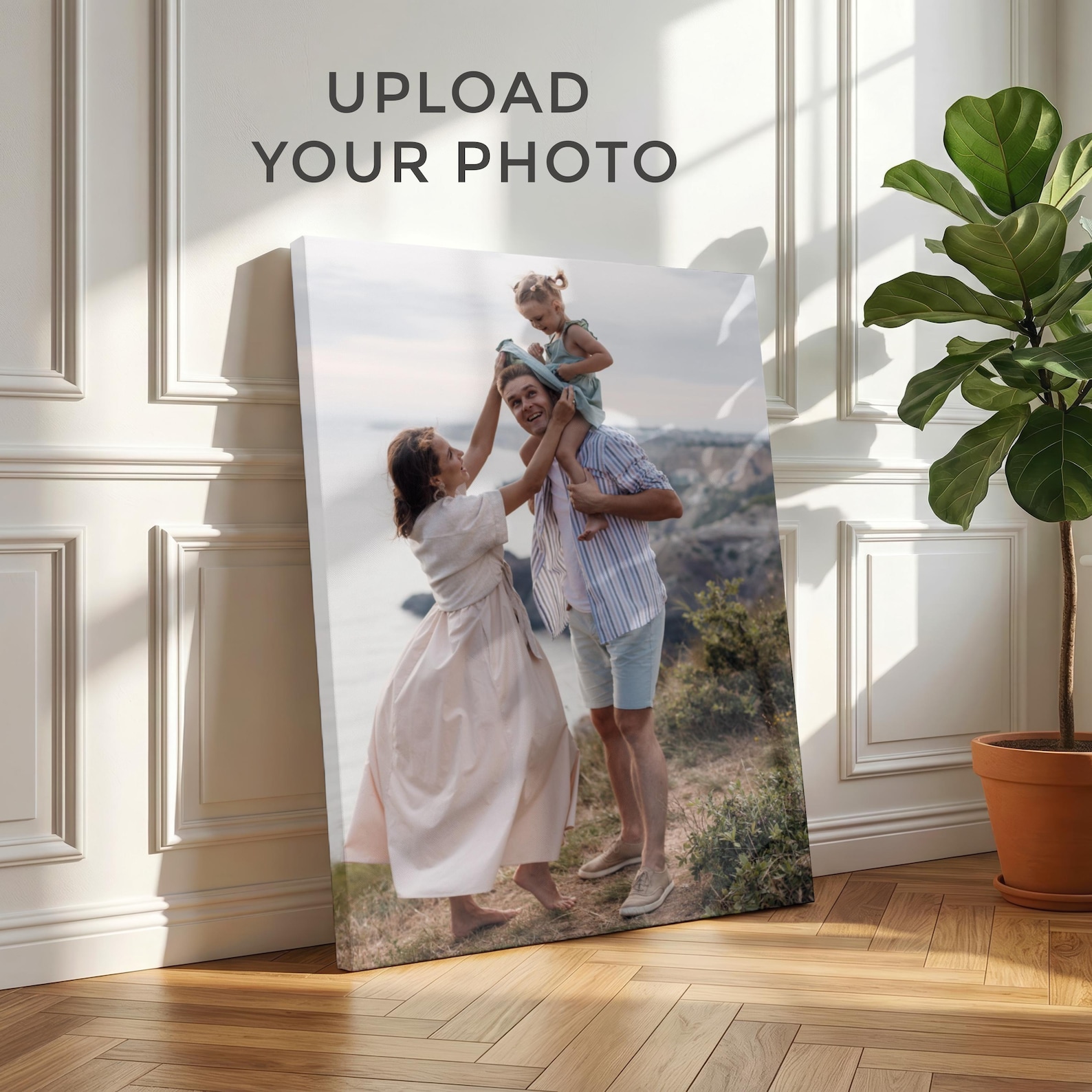 Wedding Party Supply - Toile photo personnalisée, Art mural familial