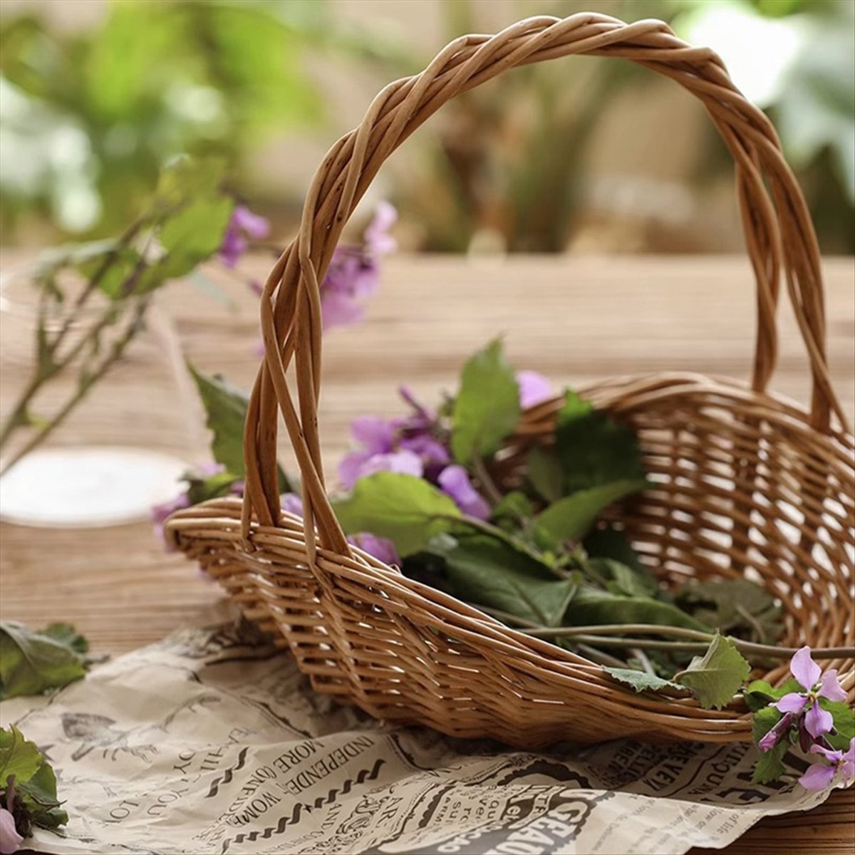 Flower Girl Basket - Panier de pique-nique ABST, panier de