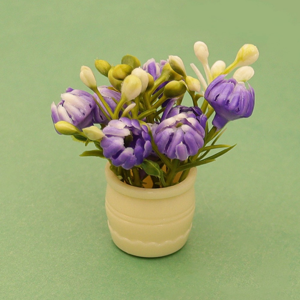 Flower Girl Basket - Vase miniature de simulation pour maison