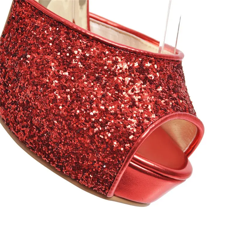 Sandales à plateforme à talons - Wedding Shop avis et prix