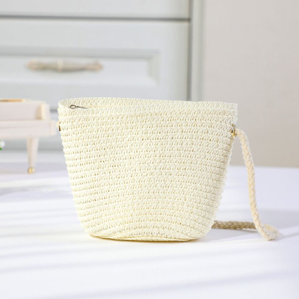 Sac à bandoulière en paille tr - Flower Girl Basket avis et prix
