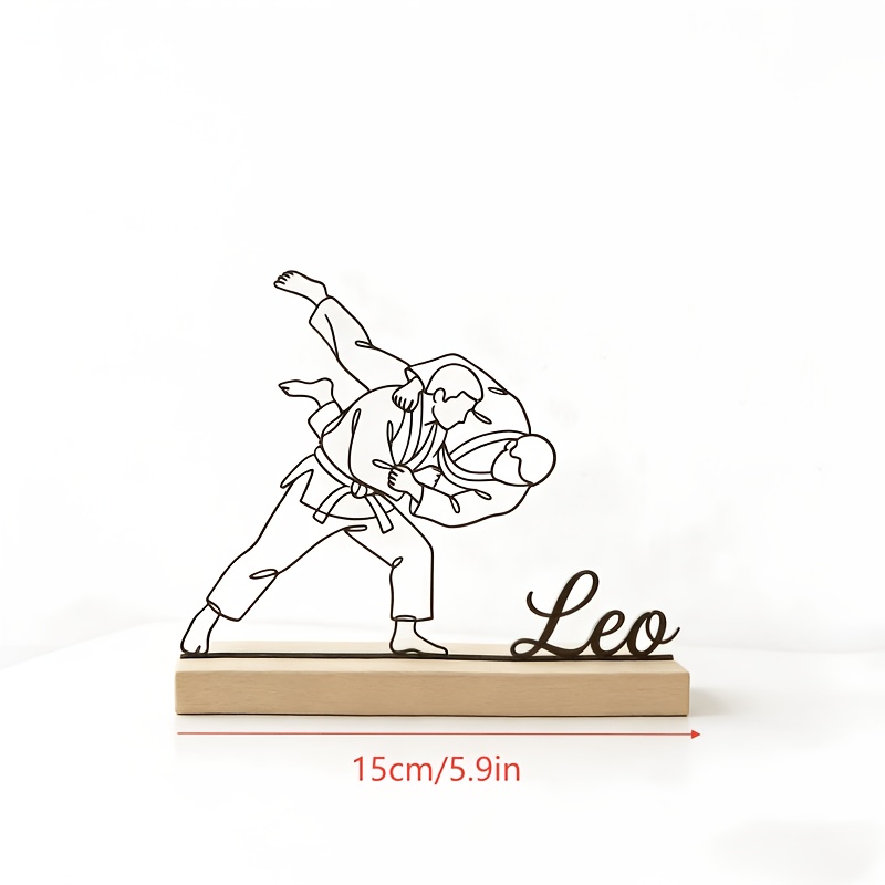 Statue d'arts martiaux de judo - Wedding Party Supply avis et prix