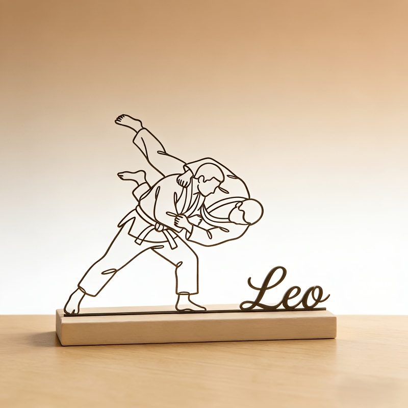Statue d'arts martiaux de judo - Wedding Party Supply avis et prix