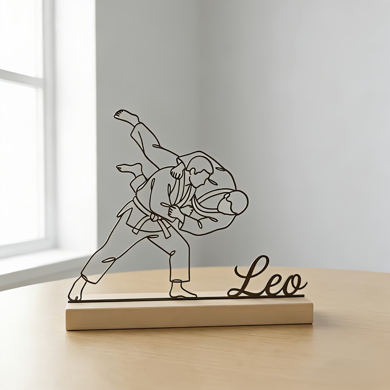 Statue d'arts martiaux de judo - Wedding Party Supply avis et prix