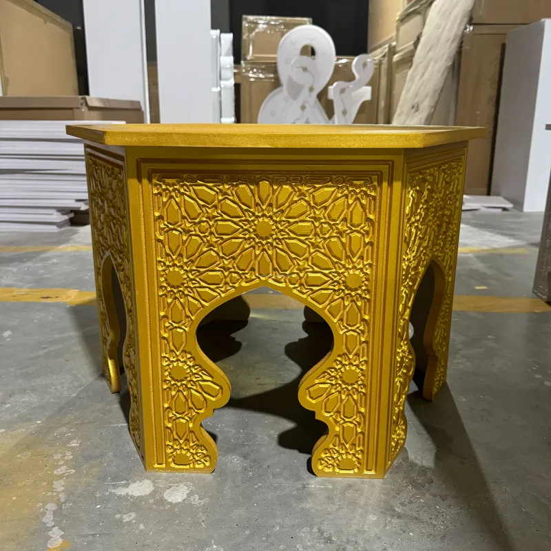 Table ronde de style indien à  - Indian Wedding Decor Supply avis et prix