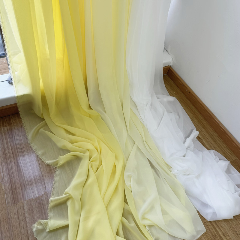 Tissu en Mousseline de Soie Bl - Wedding Backdrop Curtain avis et prix