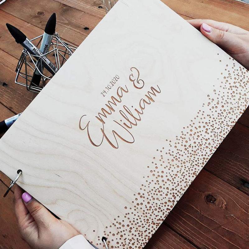 Livre d'or de mariage personna - Personalized Guest Book avis et prix