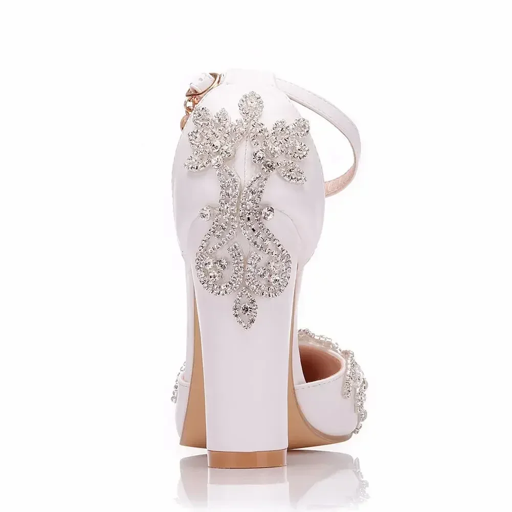 Chaussures à talon épais et bo - Wedding Shop avis et prix