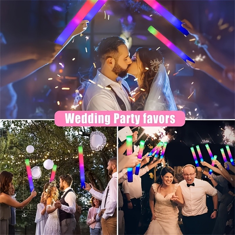 Bâtons de mousse LED réutilisa - Wedding Power Supply avis et prix