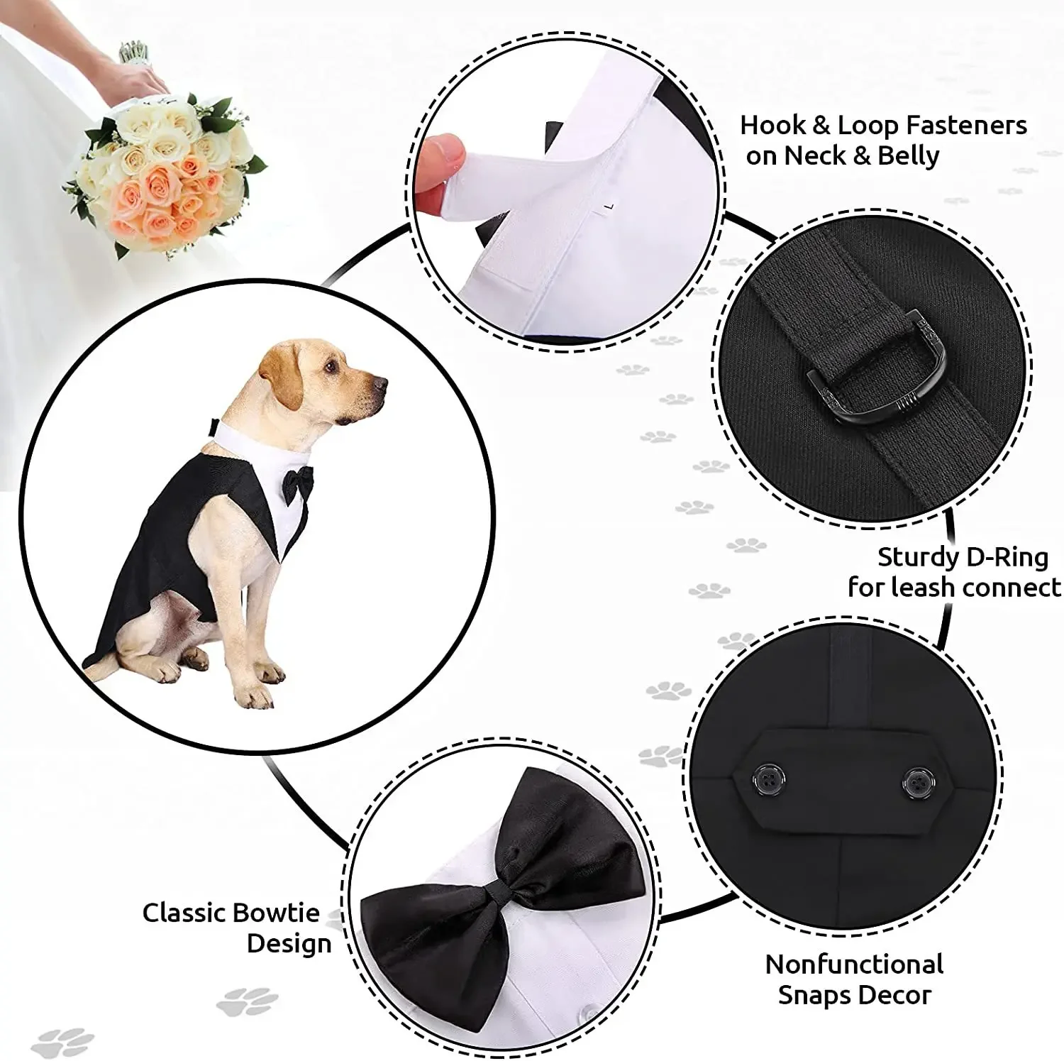 Vêtements pour chiens : Chemis - Suitsupply Wedding Tuxedo avis et prix