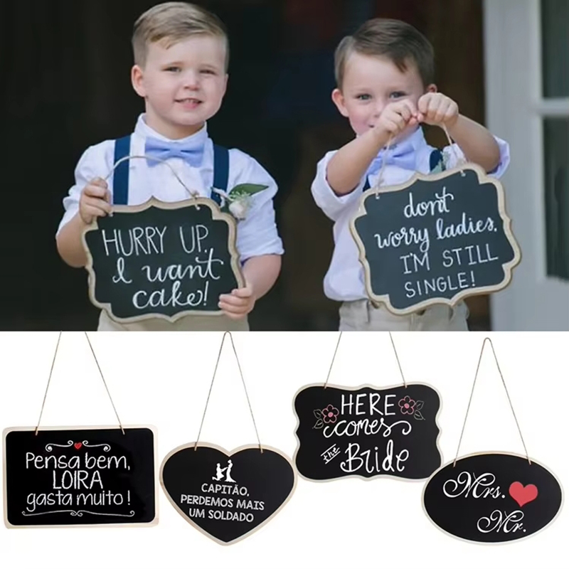 Tableau noir rustique en bois  - Wedding Ceremony Supply avis et prix