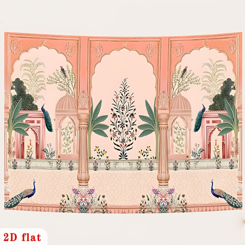Toile de fond ornée motif flor - Wedding Backdrop Curtain avis et prix