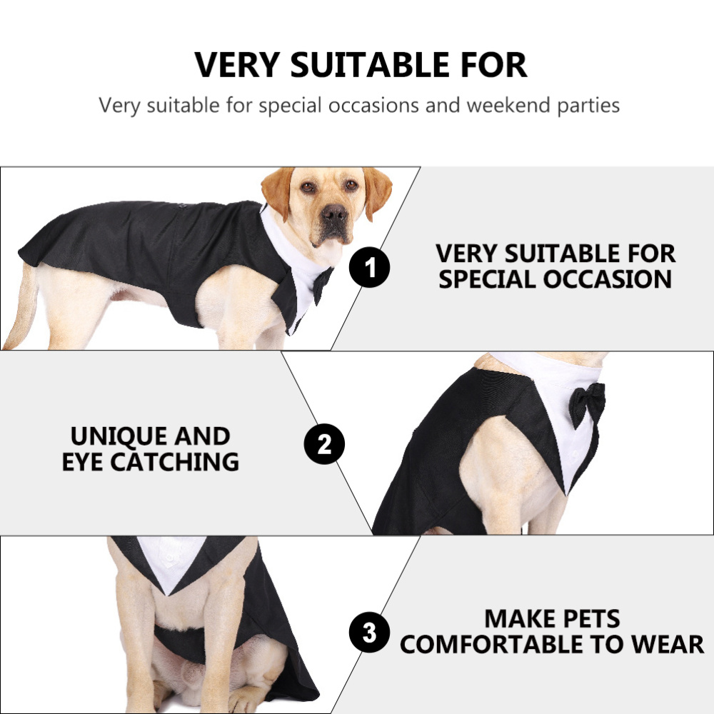Vêtements pour chiens de compa - Suitsupply Wedding Tuxedo avis et prix