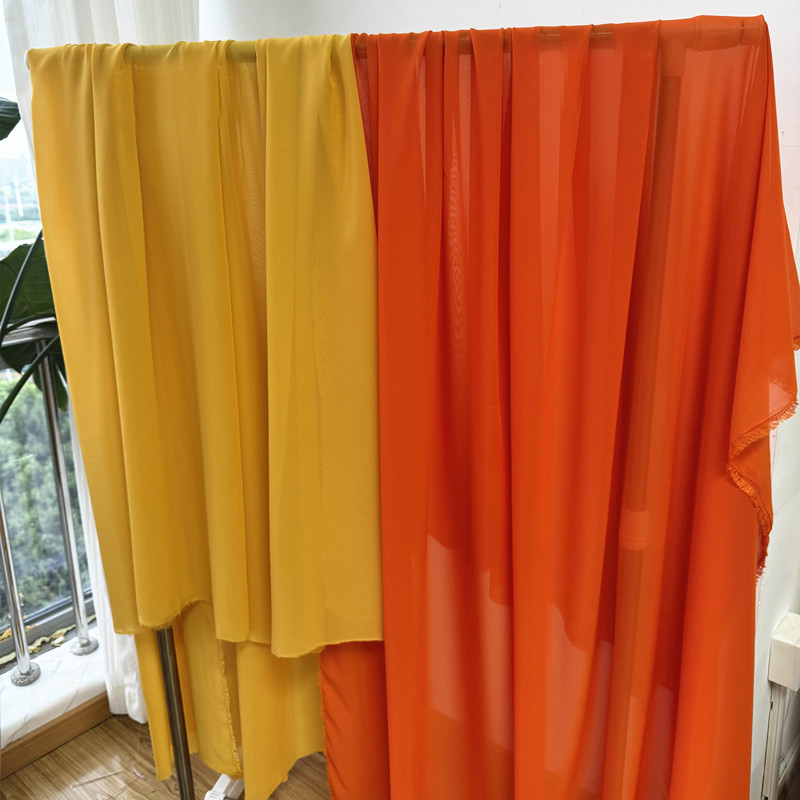 Tissu en mousseline de soie ja - Wedding Backdrop Curtain avis et prix