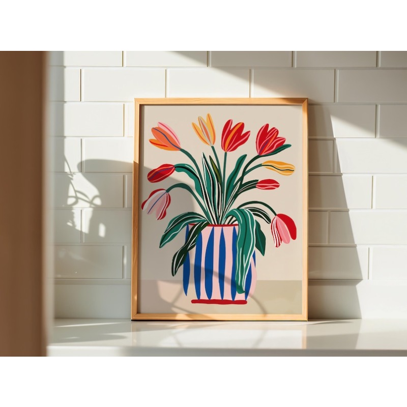 2 tableaux sur toile de fleurs - Flower Girl Basket avis et prix