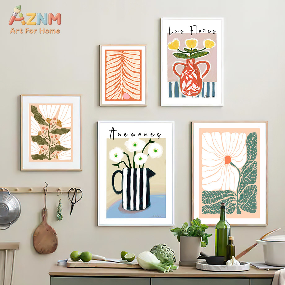 AZNM Tableau mural sur toile f - Flower Girl Basket avis et prix