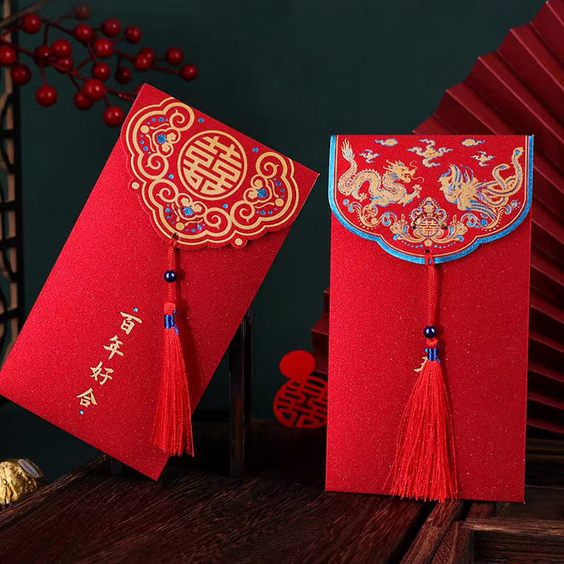Enveloppe rouge de mariage chi - Wedding Envelopes avis et prix