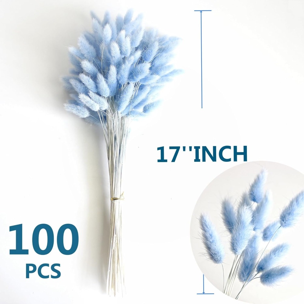 100 pièces bleu lièvre-queue h - Flower Girl Basket avis et prix