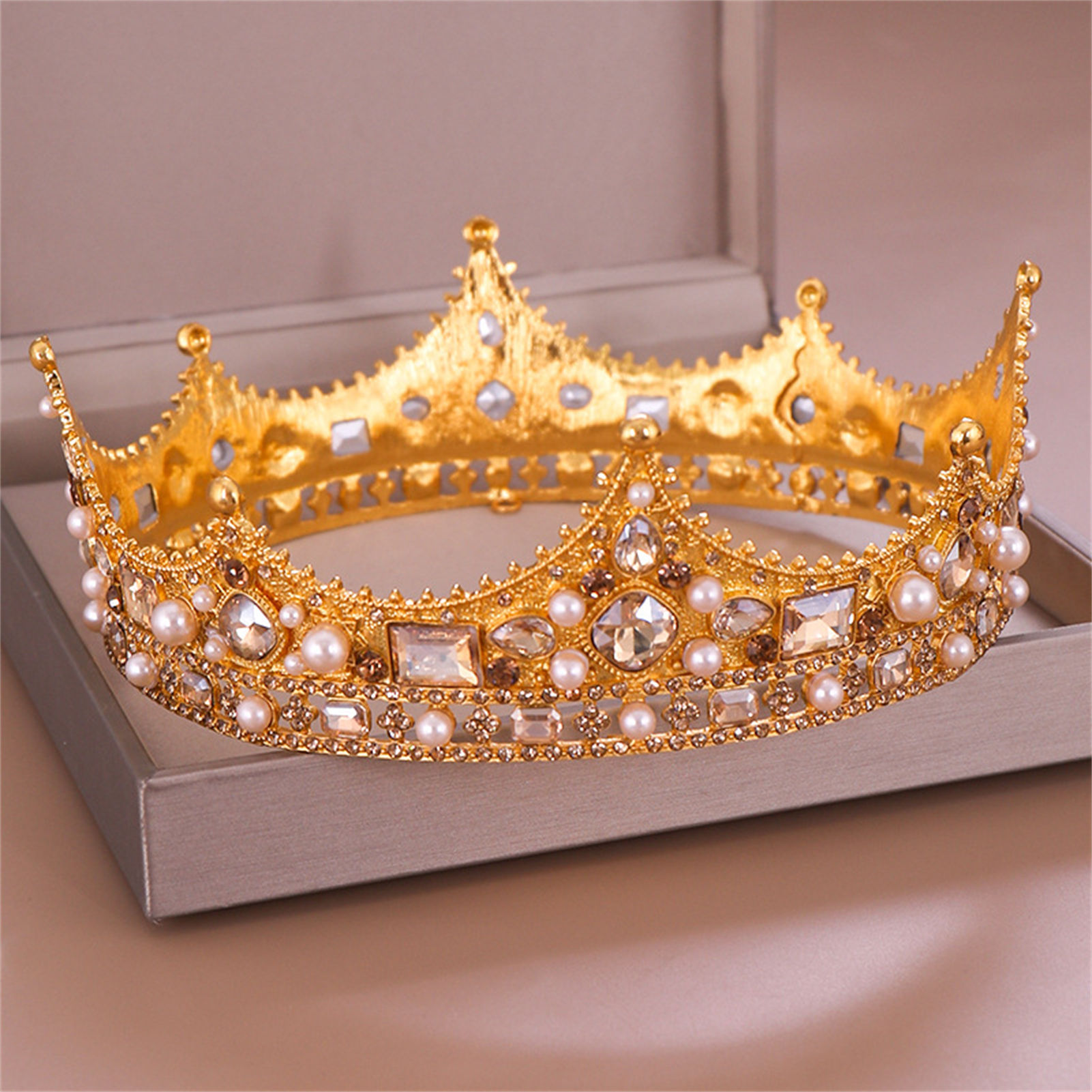 Couronne de mariée en strass,  - Wedding Party Supply avis et prix