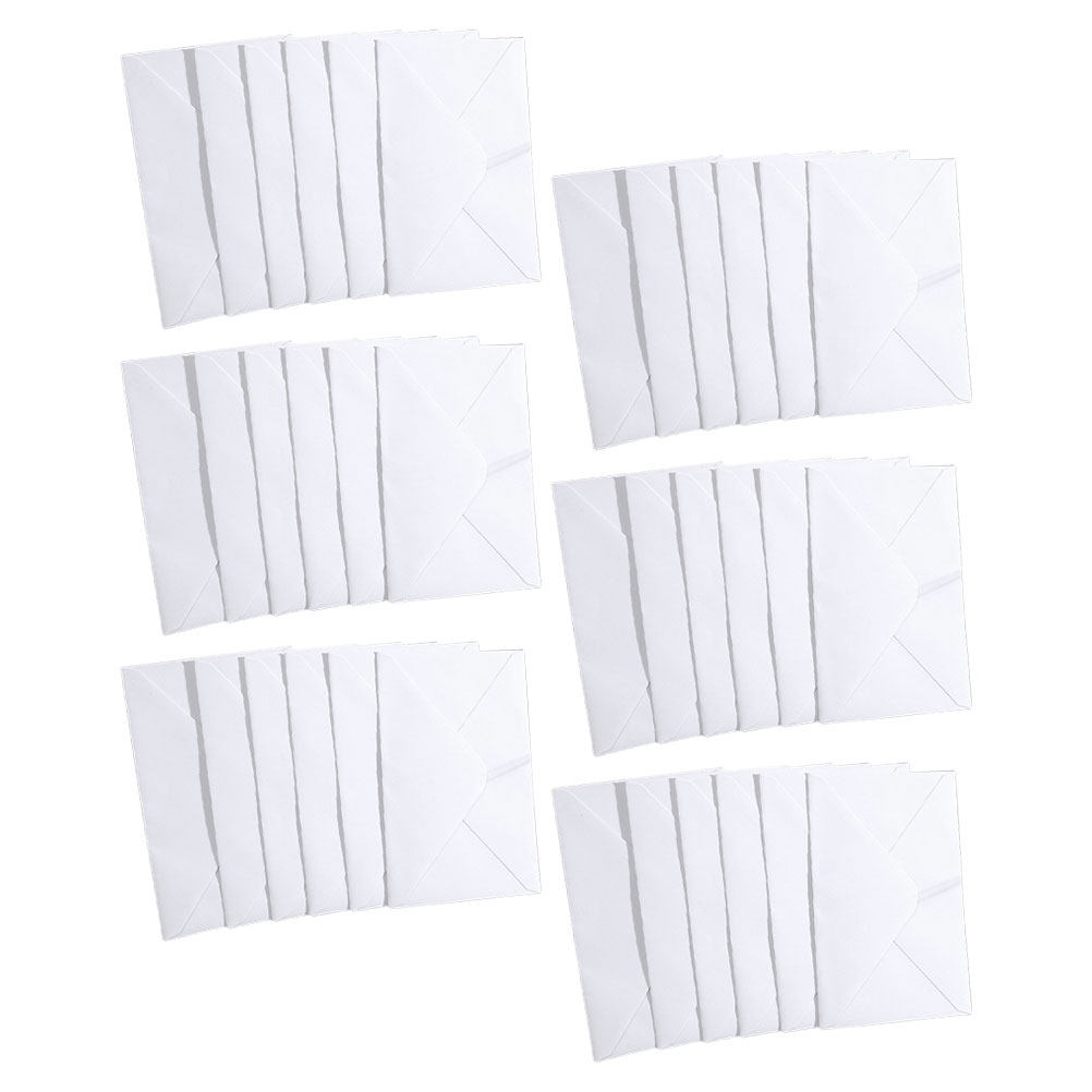 50 enveloppes blanches en papi - Wedding Envelopes avis et prix