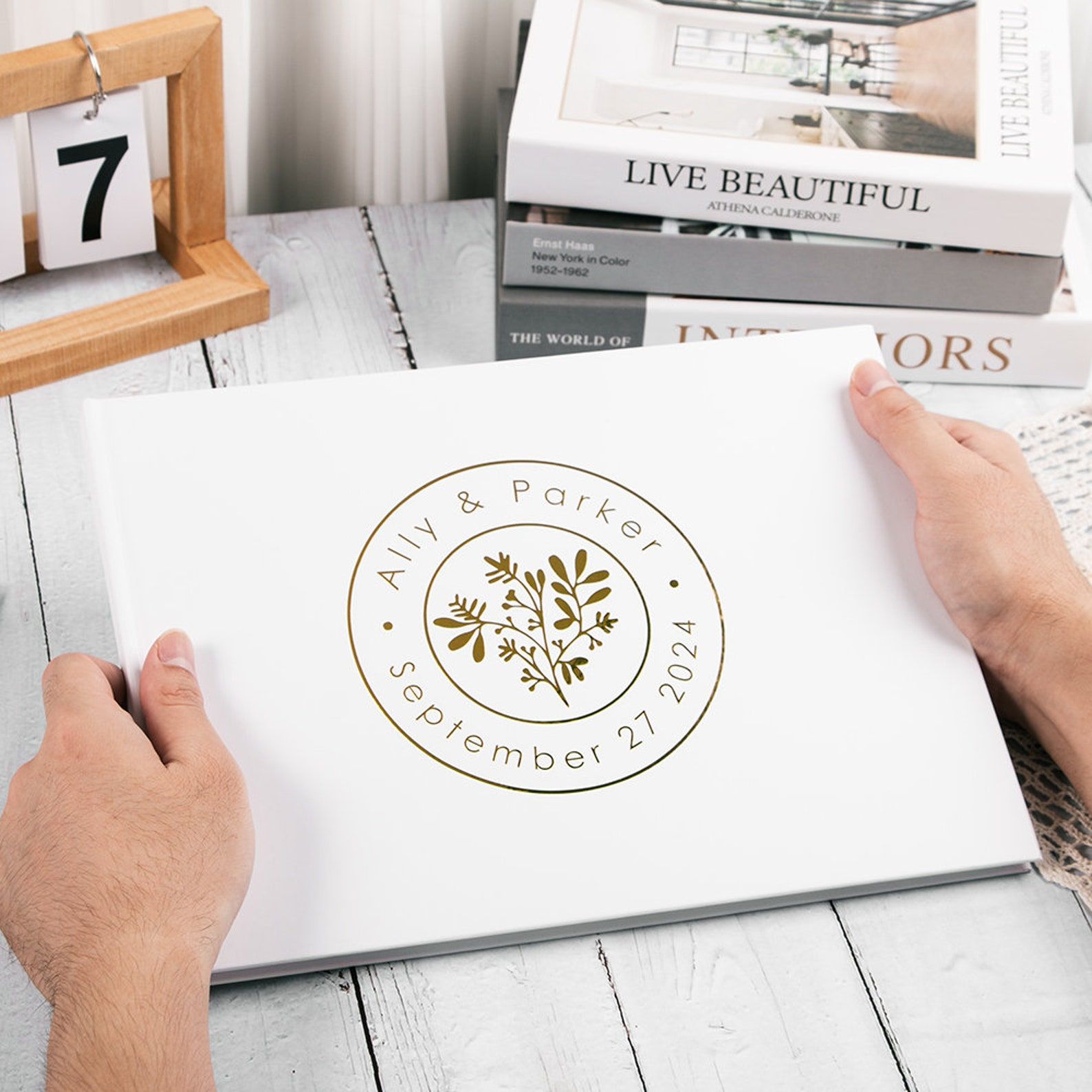 Livre d'or de mariage personna - Personalized Guest Book avis et prix