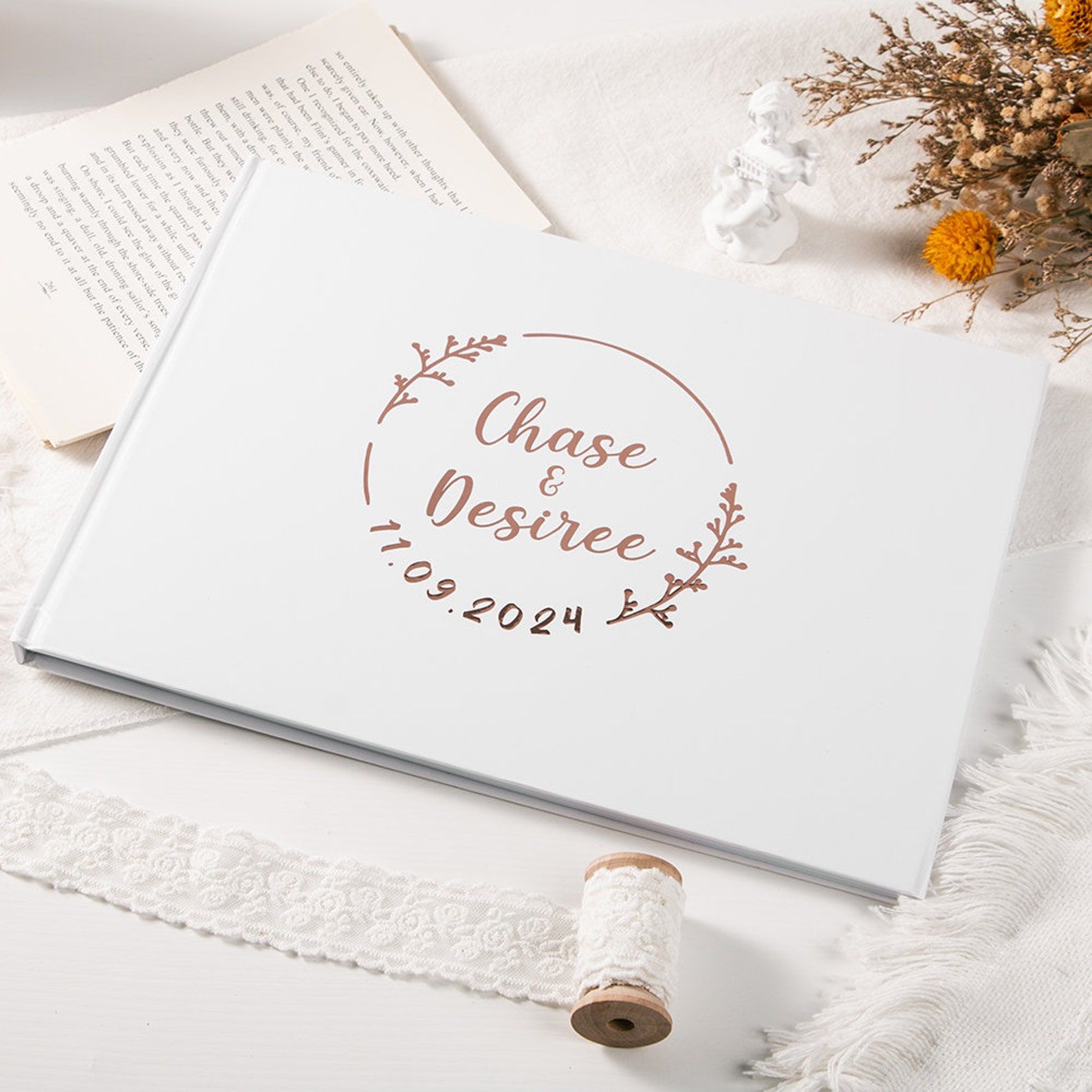 Livre d'or de mariage personna - Personalized Guest Book avis et prix